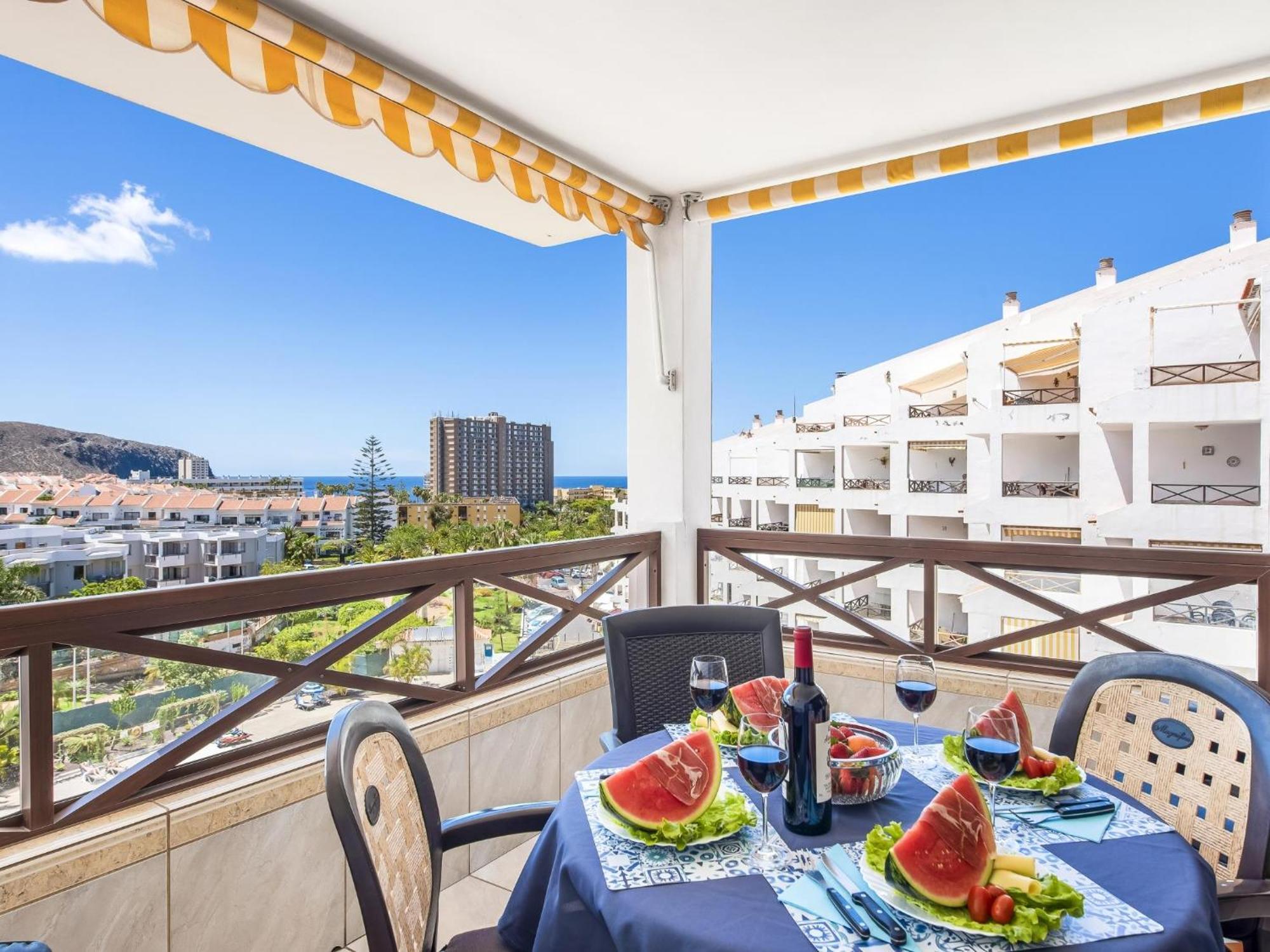 228 Chic Studio 'San Marino' Spectacular Terrace Los Cristianos  Buitenkant foto