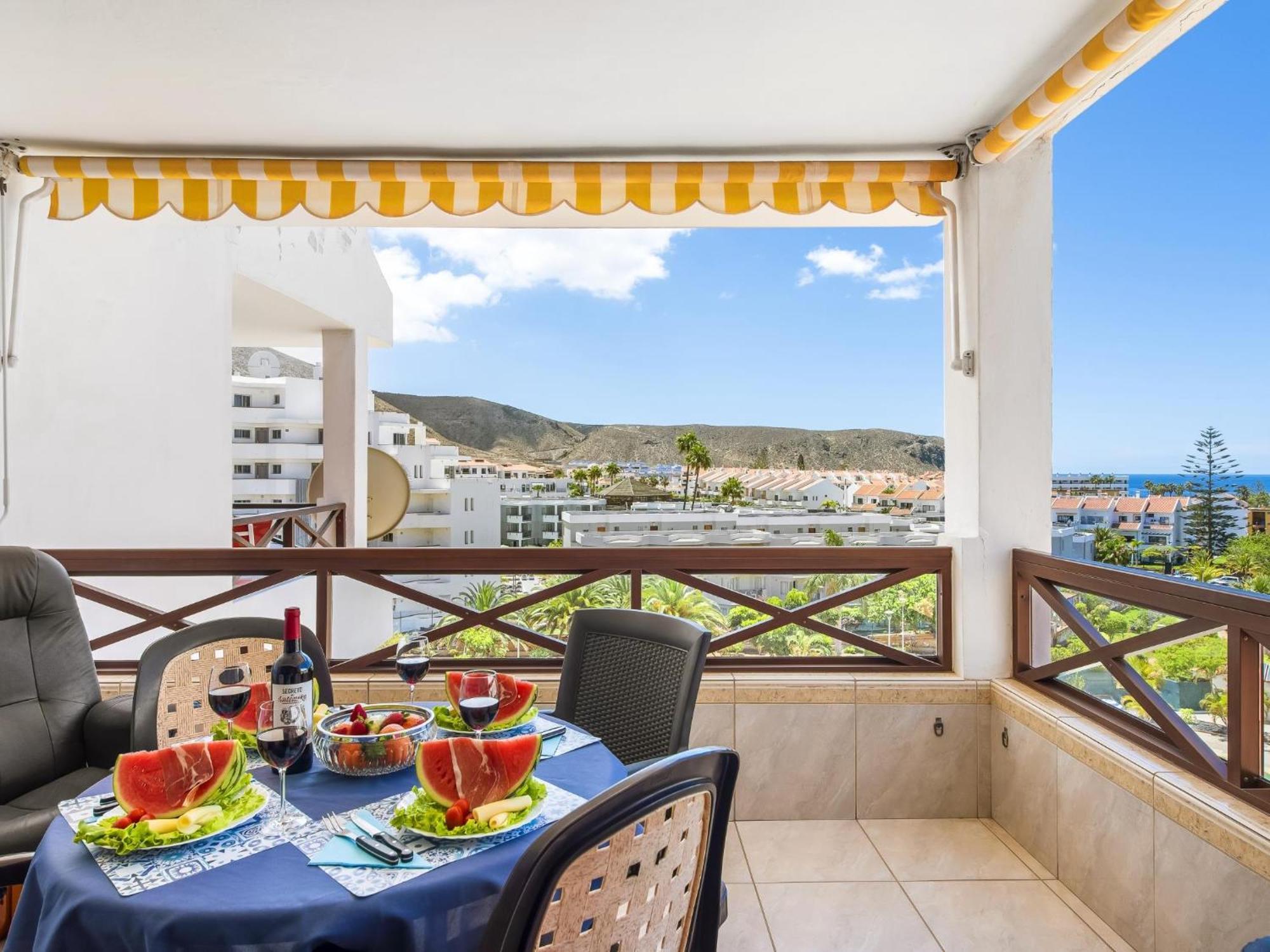 228 Chic Studio 'San Marino' Spectacular Terrace Los Cristianos  Buitenkant foto